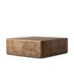 Talessi Square Coffee Table - Wheat Medium Burl Oak
