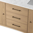 Four Hands Porter Satin Light Wash Oak Veneer Double Vanity