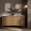 Four Hands Porter Satin Light Wash Oak Veneer Double Vanity