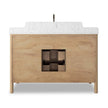 Four Hands Porter Satin Light Wash Oak Veneer Single Wide Vanity