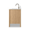 Four Hands Porter Satin Light Wash Oak Veneer Single Wide Vanity