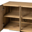 Aberdeen Media Console - Aged Smoked Oak Thin Veneer