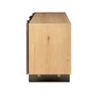 Aberdeen Media Console - Aged Smoked Oak Thin Veneer
