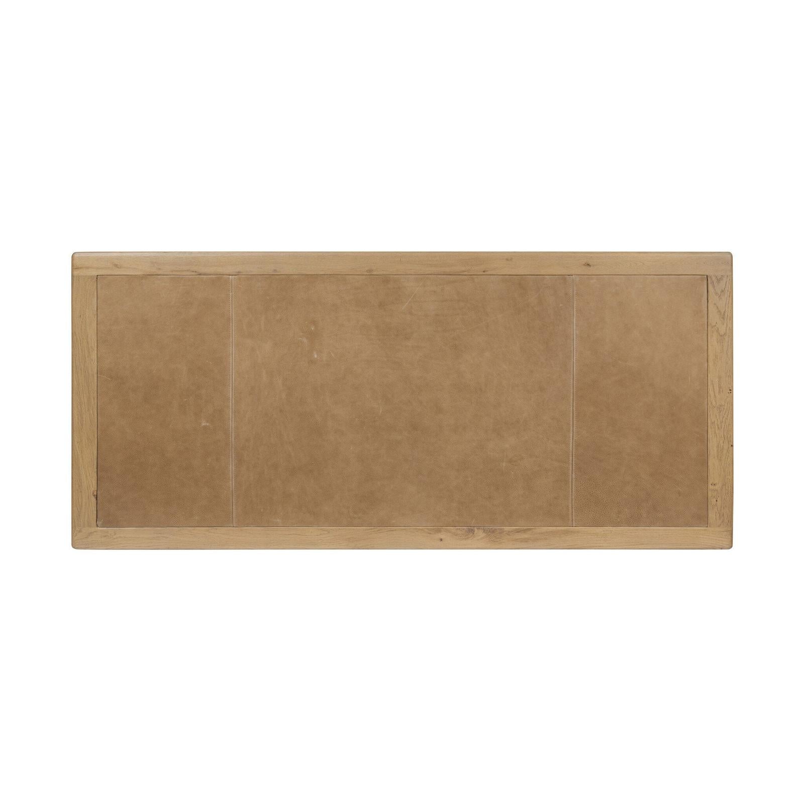 Nico Desk - Aged Natural Oak Veneer