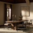 Melina Extension Dining Table - Weathered Acacia Veneer