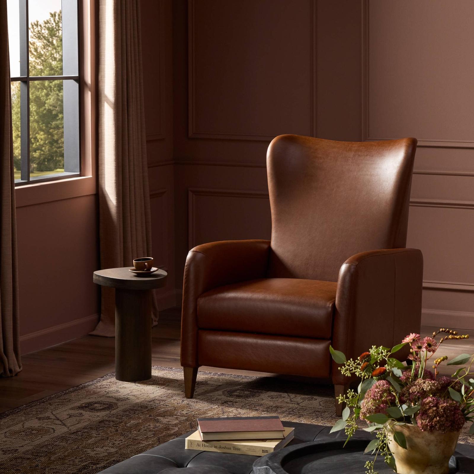 Neera Recliner - Dulane Mahogany