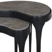 Shayla Nesting End Table - Warm Grey Marble