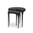 Shayla Nesting End Table - Warm Grey Marble