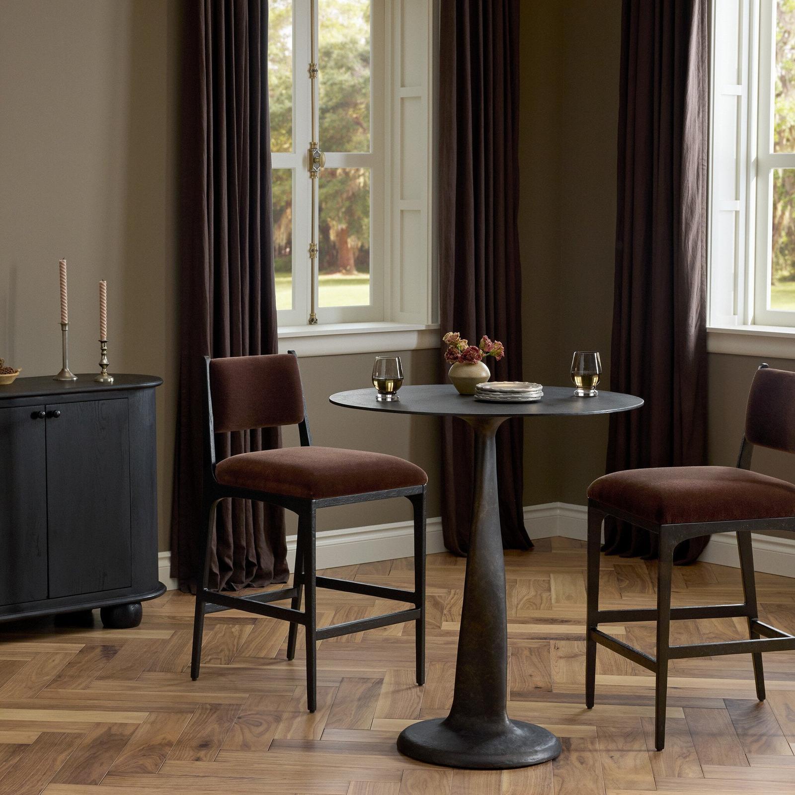 Torsio Bar Table - Distressed Bronze