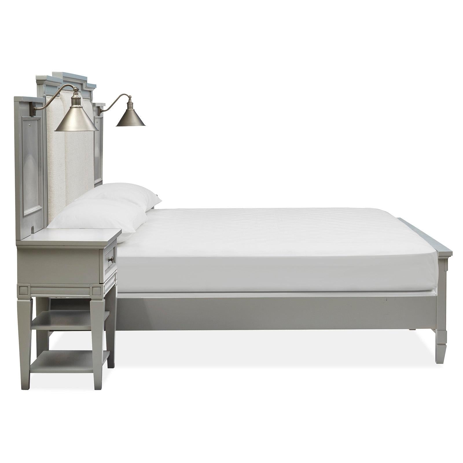 Magnussen Home Glenbrook Pebble Upholstered Wall Bed