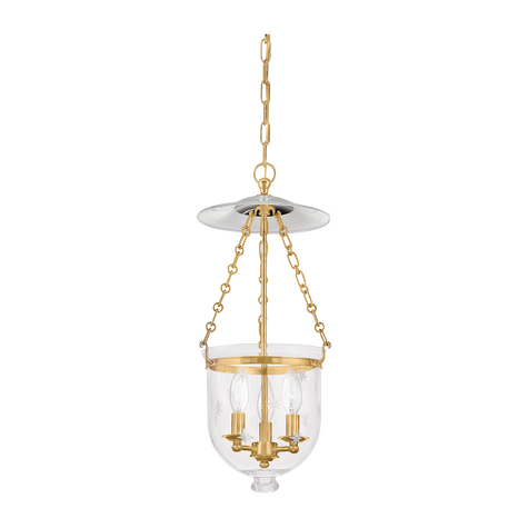Hudson Valley Lighting Hampton 3 Light 10.25 inch Pendant Ceiling Light
