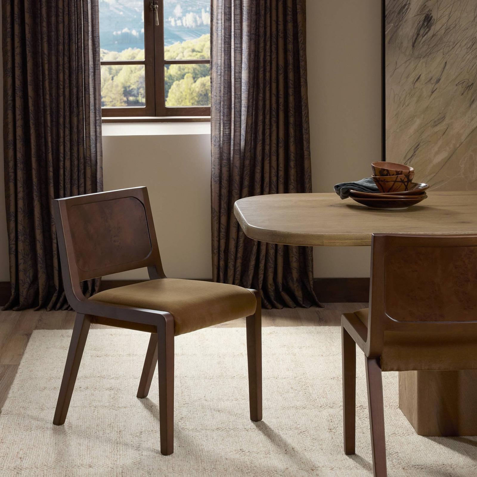 Corvo Dining Chair - Surrey Ochre