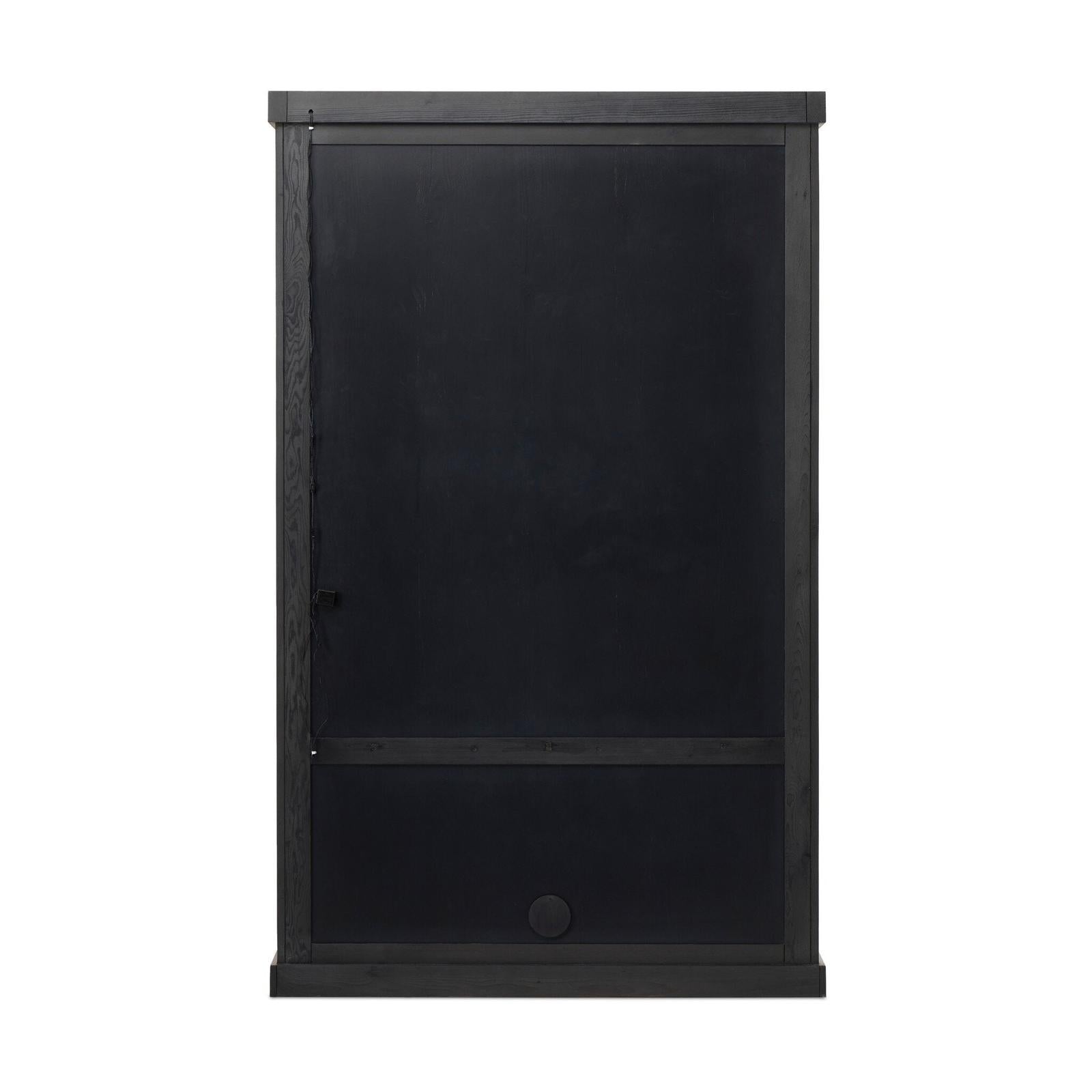 Leopold Cabinet - Black Hemlock