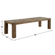 Uttermost Aldan Reclaimed Oak Dining Table