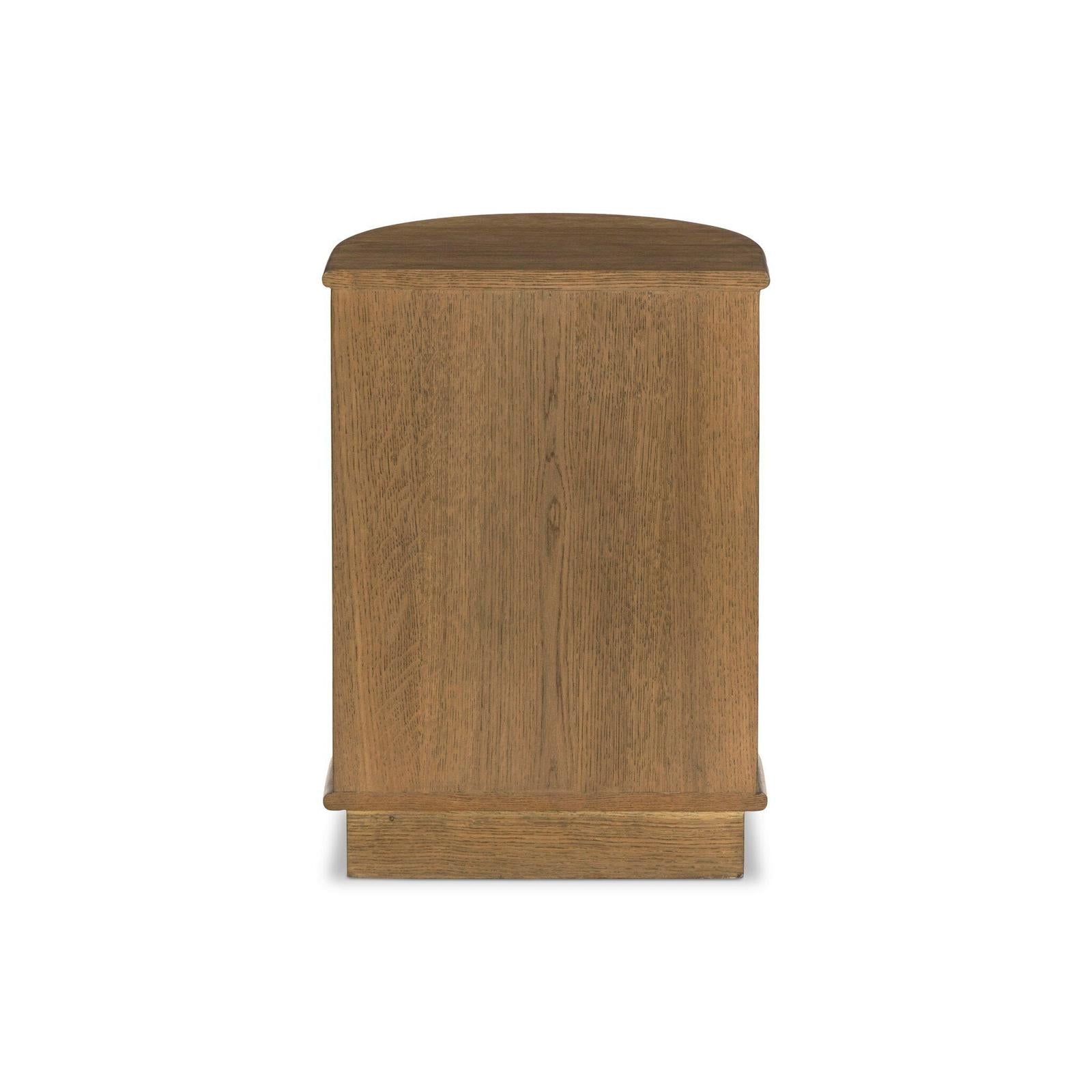 Zoe Nightstand - Warm Natural Oak