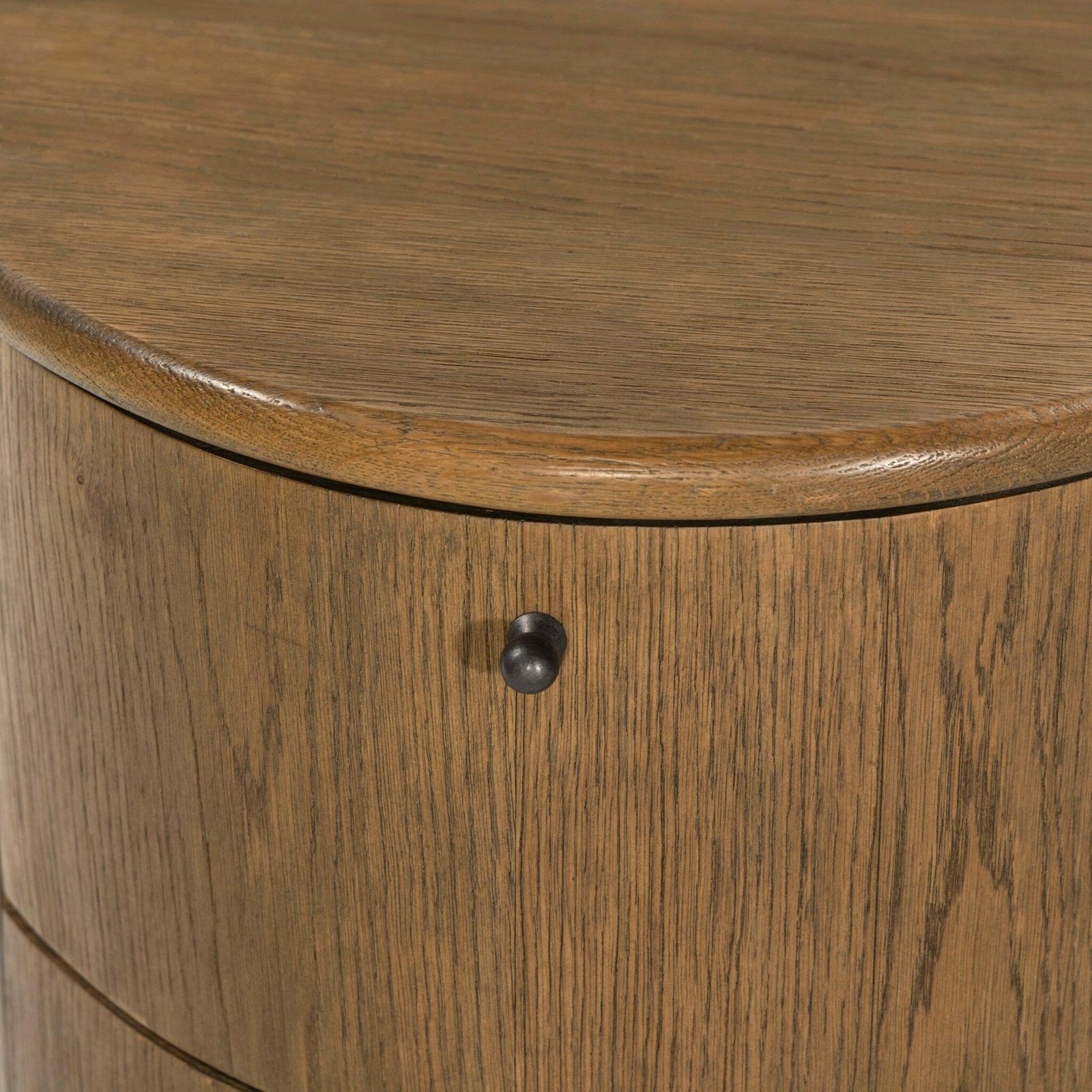 Zoe Nightstand - Warm Natural Oak