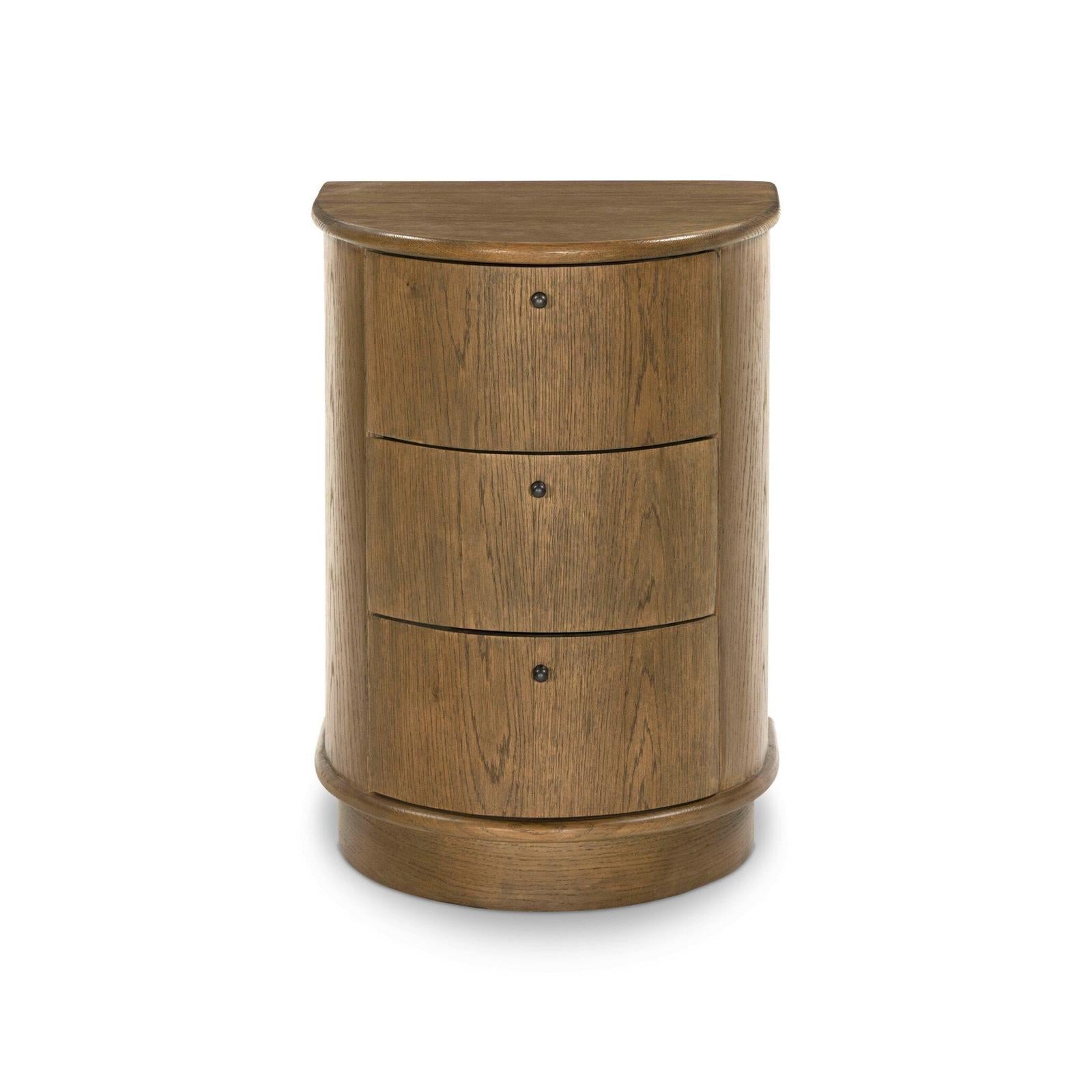 Zoe Nightstand - Warm Natural Oak