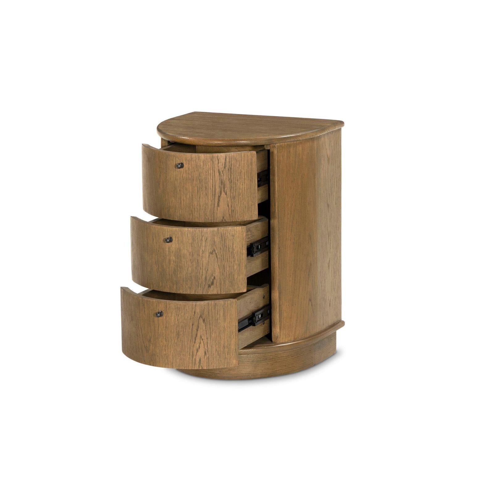 Zoe Nightstand - Warm Natural Oak