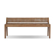 Lutz Accent Bench - Toasted Sungkai