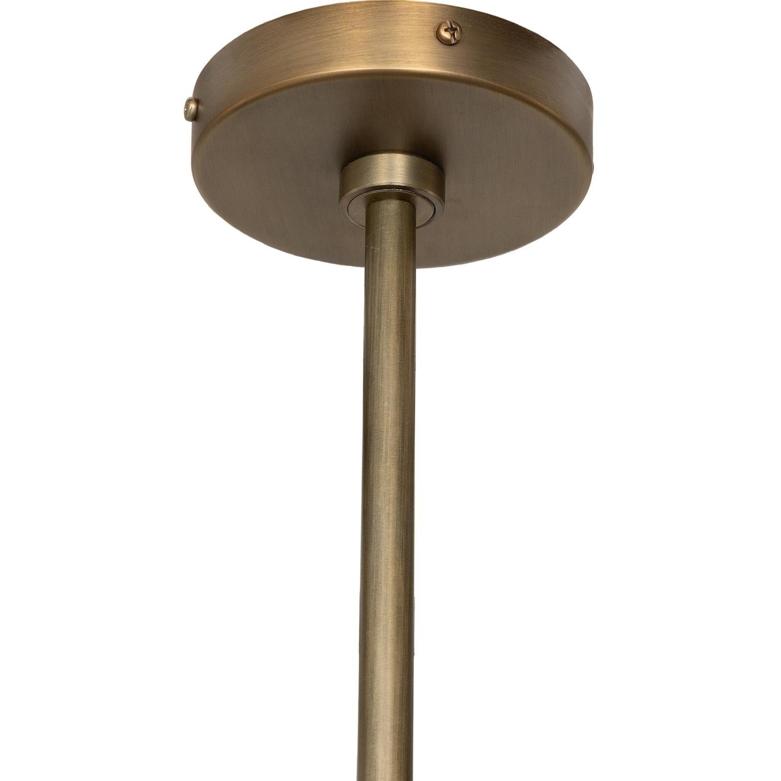 Amabella Chandelier - Aged Antique Brass Iron