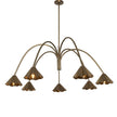 Amabella Chandelier - Aged Antique Brass Iron