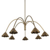 Amabella Chandelier - Aged Antique Brass Iron