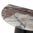 Valentina End Table - Textured Smoke and Russet
