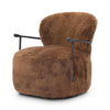 Plath Swivel Chair - Ochre Shearling