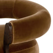 Yuri Swivel Chair - Surrey Ochre