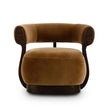 Yuri Swivel Chair - Surrey Ochre