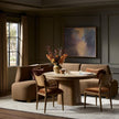 Clemence Dining Banquette L-Shape - Crypton Nomad Mushroom