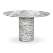 Reeves Dining Table - River Grey Marble