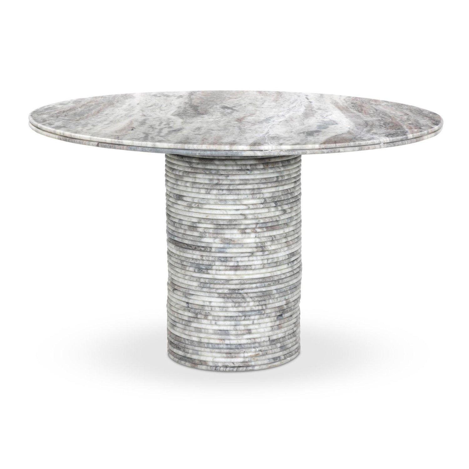 Reeves Dining Table - River Grey Marble