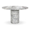 Reeves Dining Table - River Grey Marble