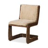 Katrine Dining Chair - Beige Shorn Shearling