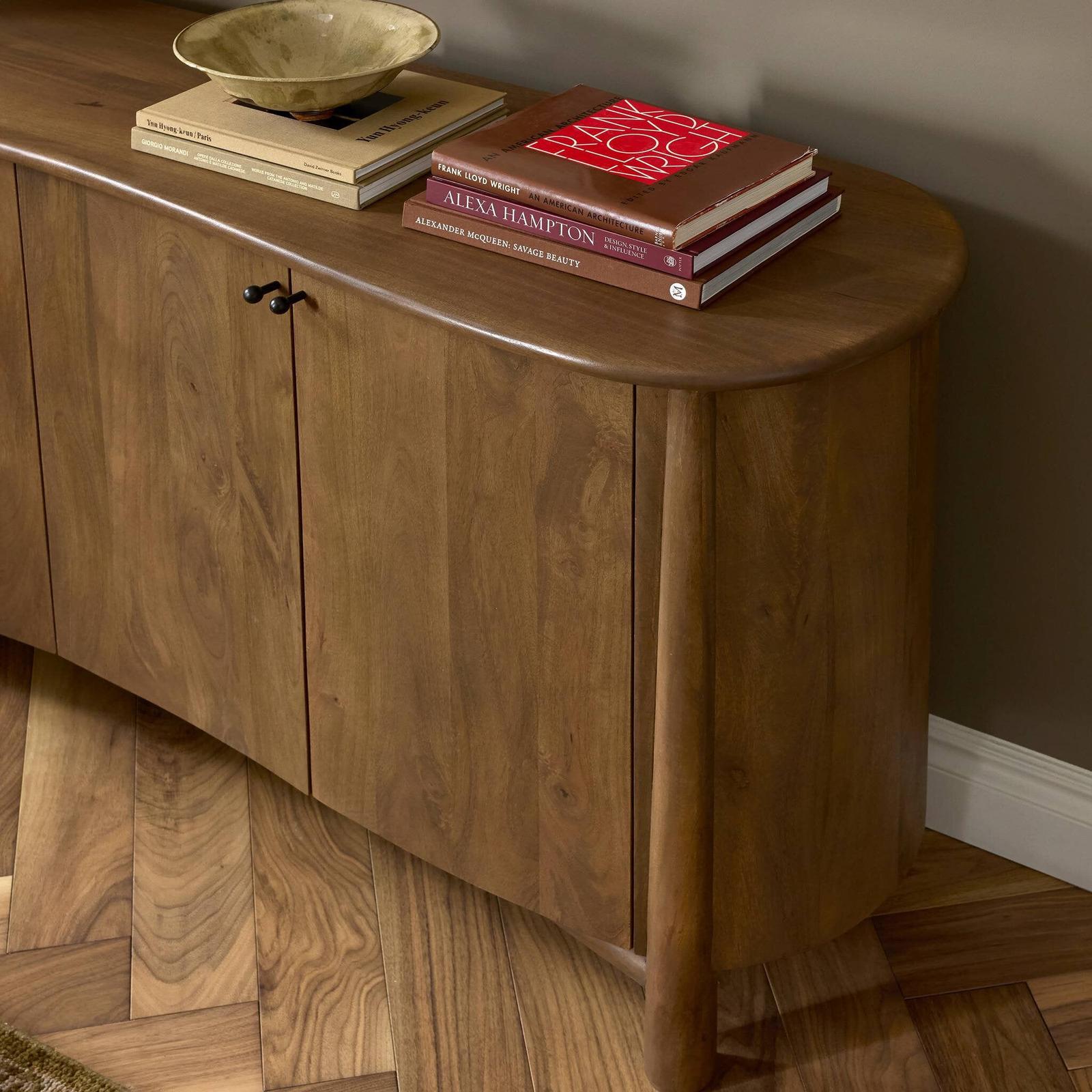 Tindra Sideboard - Washed Taupe Mango