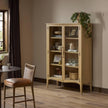 Gates Cabinet - Light Natural Oak Veneer