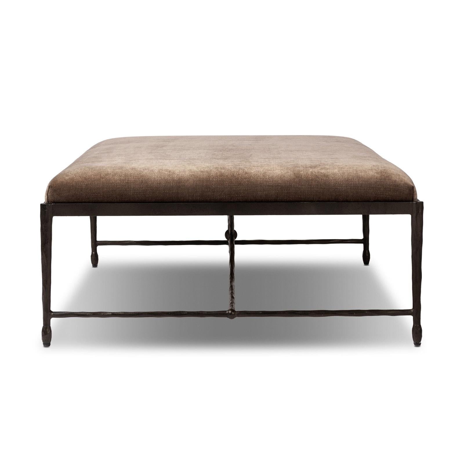 Jade Cocktail Ottoman - Altair Mushroom