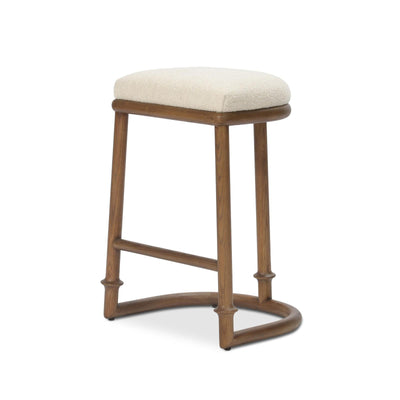 Royce Backless Stool - Charter Oatmeal