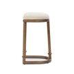 Royce Backless Stool - Charter Oatmeal