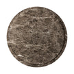Claire Outdoor End Table - Veined Brown Concrete
