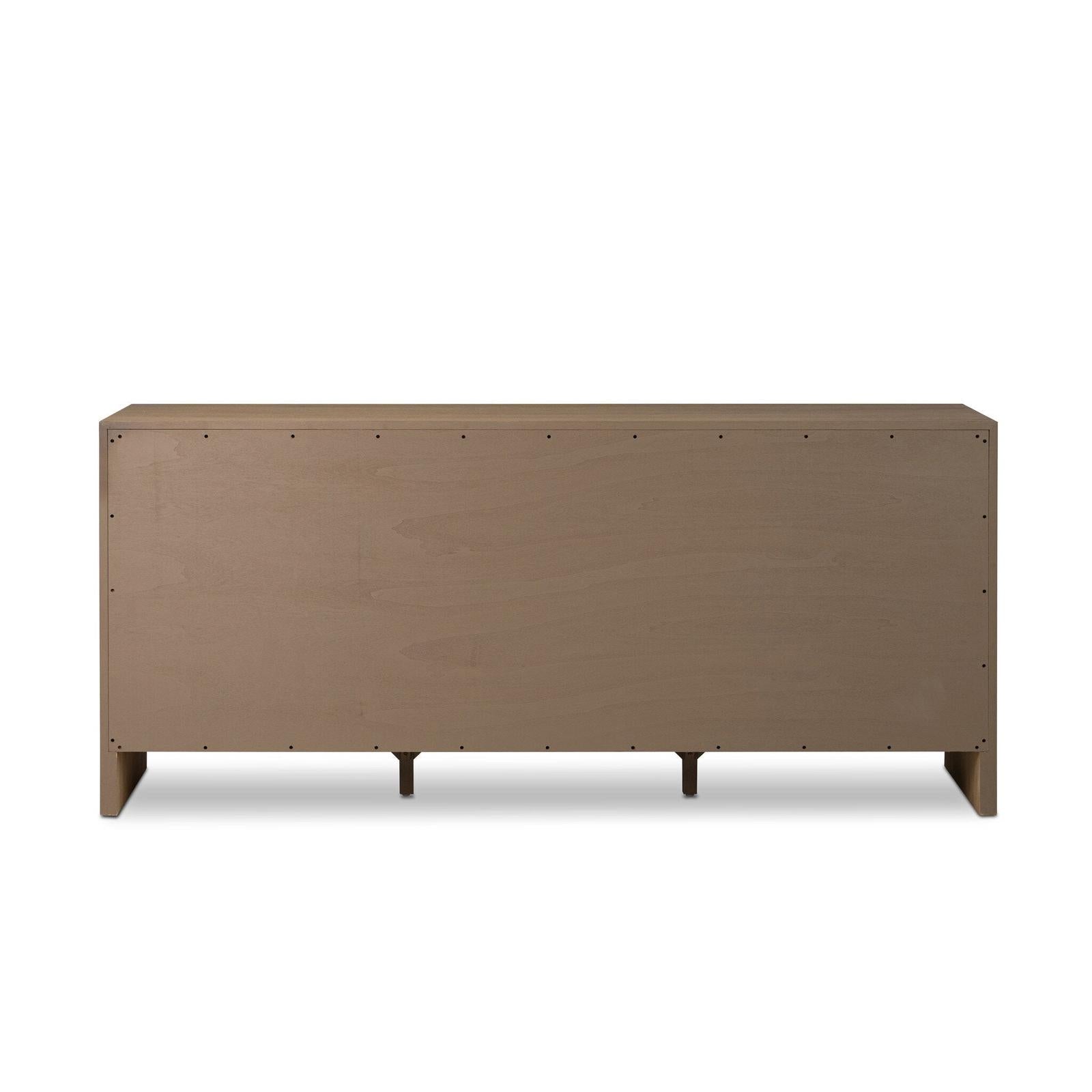 Analisa 9 Drawer Dresser - Sandy Oak