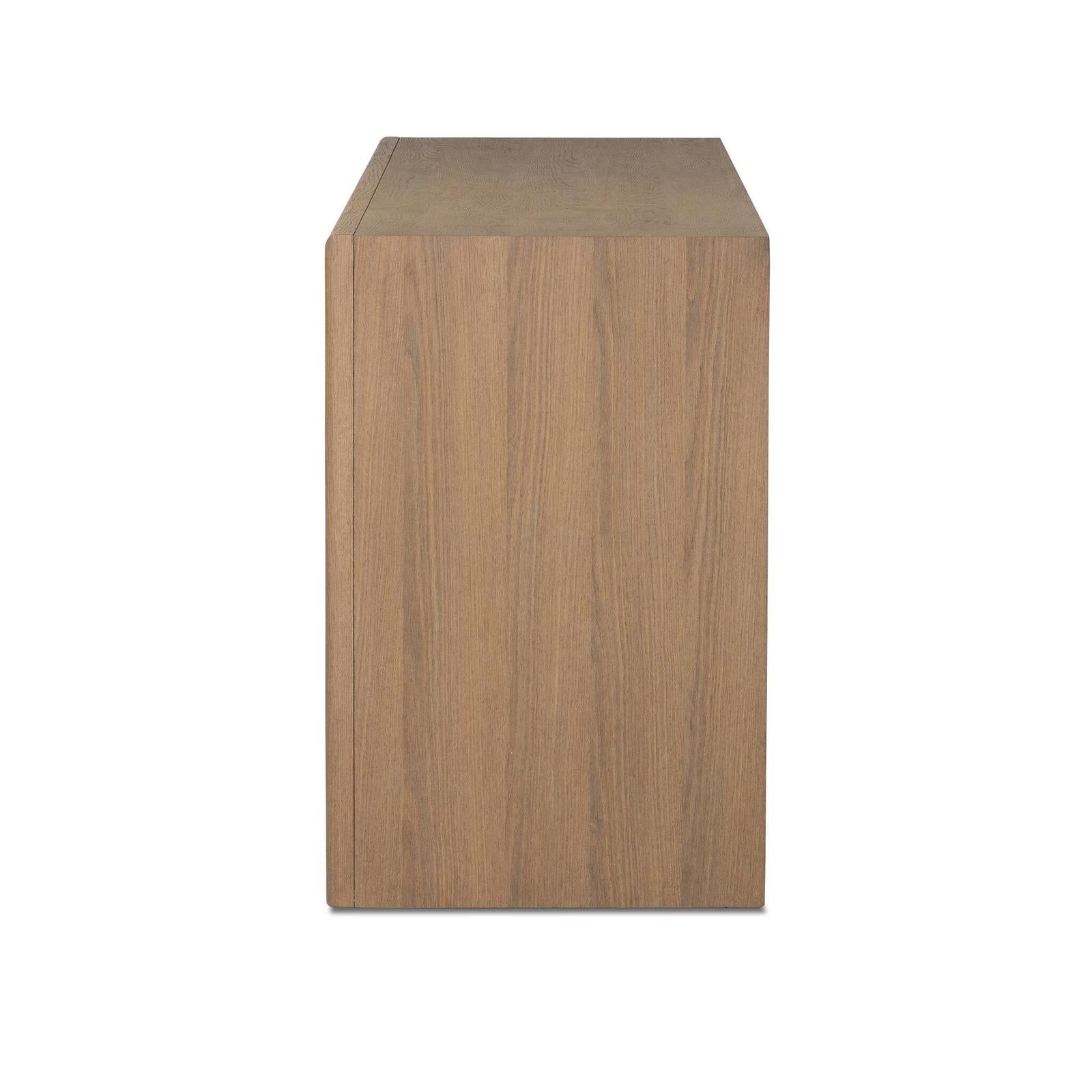 Analisa 9 Drawer Dresser - Sandy Oak