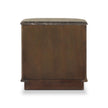 Tovae Nightstand - Honed Coffee Marble