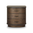 Tovae Nightstand - Honed Coffee Marble