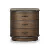 Tovae Nightstand - Honed Coffee Marble