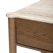 Joah Nightstand - Antique White Marble