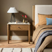 Joah Nightstand - Antique White Marble