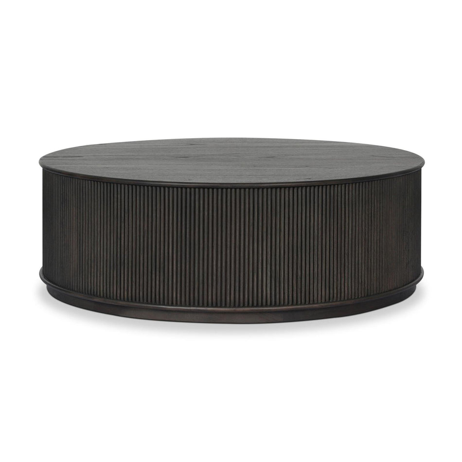 Four Hands Ona Smoked Black Mindi Veneer Coffee Table