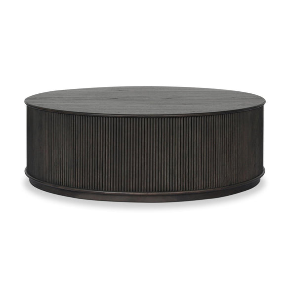 Four Hands Ona Smoked Black Mindi Veneer Coffee Table